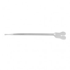 Butterfly Probe / Grooved Director With Tip Stainless Steel, 16 cm - 6 1/4"